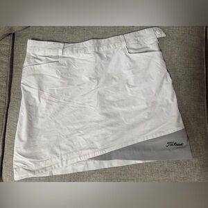 Titleist White and Black Skort